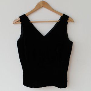 Vintage Velvet Crop Top